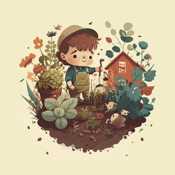 Le petit jardinier-min