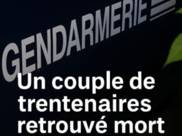 un couple de trentenaires découvert mort