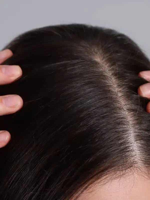 cheveux eclatant