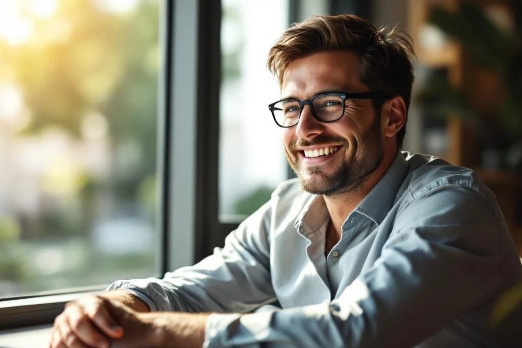 sourire homme